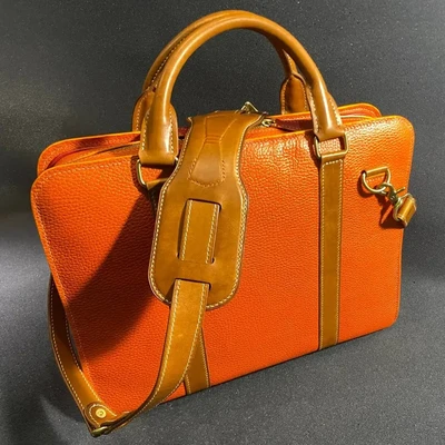 Портфель из натуральной кожы